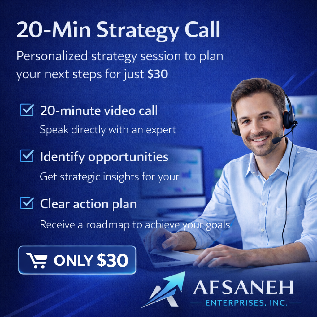 20-Min Strategy Call