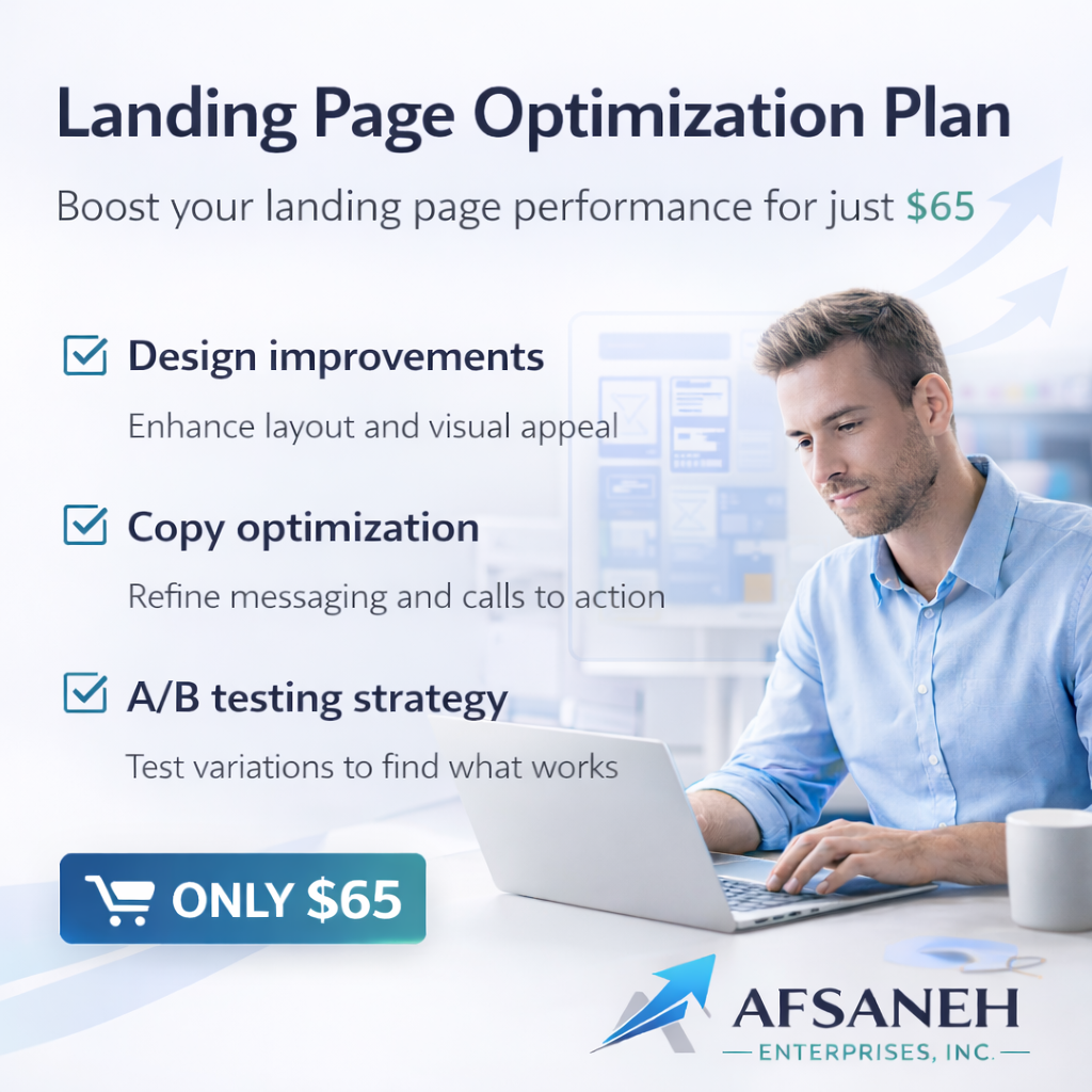 Landing Page Optimization Plan